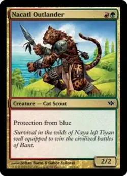 Nacatl Outlander X4 (Conflux (2009)) MTG (NM) *CCGHouse* Magic - Image 1