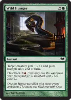 Wild Hunger X4 (Dark Ascension (2012)) MTG (NM) *CCGHouse* Magic - Image 1