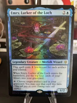 Emry, Lurker of the Loch Throne of Eldraine Foil - Image 1