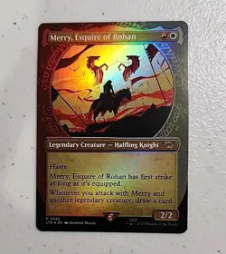 Merry, Esquire of Rohan (Showcase) Universes Beyond: the Lord of the Rings:. MTG - Image 1