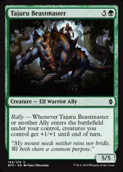 Tajuru Beastmaster X4 (Battle for Zendikar (2015)) MTG (NM) *CCGHouse* Magic - Image 1