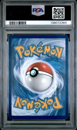 Team Rocket's Meowth IR 203/182 Pokemon Destined Rivals PSA 9 #2364 - Image 2