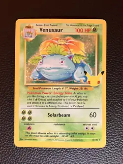 Pokemon TCG - Venusaur 15/102 - Celebrations: Classic Collection - NM Holo Rare - Image 1