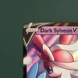 Pokemon Dark Sylveon V Full Art Holo Promo Card SWSH134 Sword & Shield - Image 2
