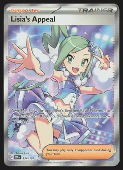 SV08: Surging Sparks Lisia's Appeal #234/191 Ultra Rare Pokemon Card - Image 1