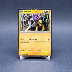Pokemon Raikou 48/132 Mega Evolutions Cosmo Holo Promo English NM - Image 3