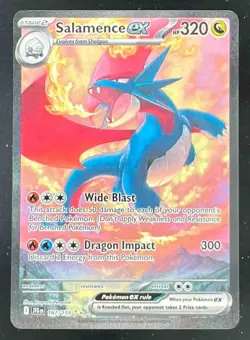 2025 Pokemon Journey Together #187/159 Salamence ex - Image 1
