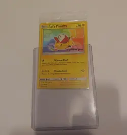 POKEMON SEALED ASH'S PIKACHU SM108 I CHOOSE YOU MOVIE PROMO NM/NM+ POKEMON TCG - Image 1