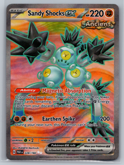 Pokemon - Sandy Shocks ex - 228/182 - Paradox Rift - Holo - Ultra Rare NM - Image 1