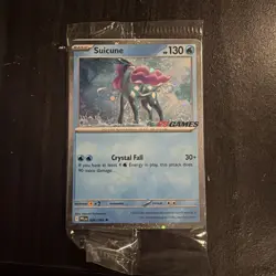 Suicune EB Games PROMO [SEALED] - 026/094 - Pokemon TCG AU/NZ Exclusive - Image 1