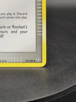 POKEMON TCG ROCKET'S HIDEOUT 87/109 REVERSE HOLO | NM | EX TEAM ROCKET | 2004 - Image 5