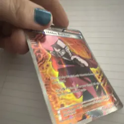 Pokemon Maxie's Hidden Ball Trick Full Art Rare Holo 158/160 XY Primal Clash - Image 2