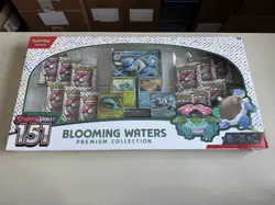 Pokemon TCG 151 Blooming Waters Premium Collection Box Sealed SHIPS NOW ⚡⚡ - Image 1