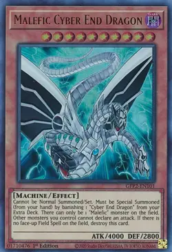 Yugioh Malefic Cyber End Dragon Ultra Rare GFP2 - Image 1