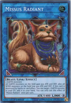 Missus Radiant NM (#2) COTD 1st Code of the Duelist Yugioh - Image 1