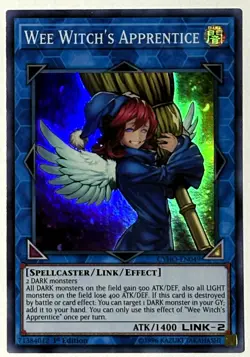 Wee Witch's Apprentice - Yugioh CYHO-EN049 - 1st Edition - SUPER RARE - Image 1