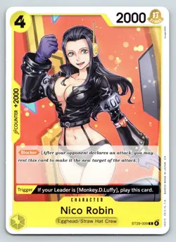 One Piece TCG Nico Robin C Starter Deck 29: Egghead ST29-009 NM - Image 1
