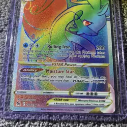Pokemon Goodra v Star Rainbow Secret Rare Holo Card Silver Tempest 202/195. - Image 3