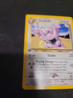 Pokemon Neo Genesis 1st Edition Uncommon Card Granbull 37/111 NearMint Condition - Image 2