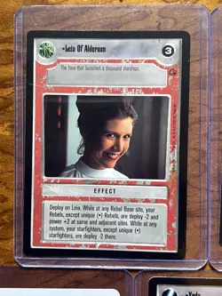 Lot Of 10 Star Wars CCG Game Cards -Luke, Vader, Han, Leia, Yoda, Boba Fett, Etc - Image 3