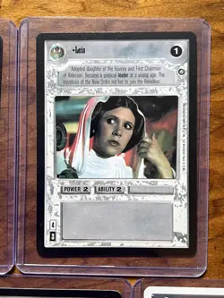 Lot Of 10 Star Wars CCG Game Cards -Luke, Vader, Han, Leia, Yoda, Boba Fett, Etc - Image 5