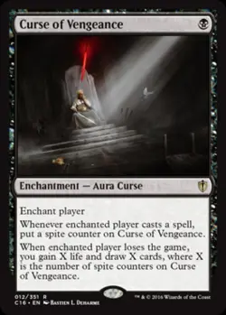 Curse of Vengeance - Near Mint MTG Commander 2016 Edition - Image 1