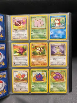 Vintage 1999 Pokemon Cards Collection Bundle Jungle Fossil Base Set No Duplicate - Image 3
