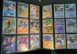 Pokemon Card Binder Collection Modern and Vintage Cards - Image 2