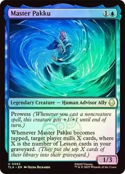 Master Pakku (Foil) - 63 - Avatar: The Last Airbender- Near Mint - MTG - Image 1