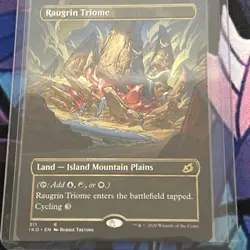 Raugrin Triome (Showcase) Ikoria: Lair of Behemoths Foil - Image 1
