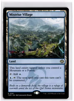Mistrise Village Tarkir: Dragonstorm 261 LP x1 MTG Magic: the Gathering - Image 1