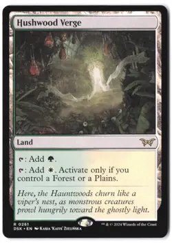 Hushwood Verge #261 Duskmourn: House of Horror NM - Image 1