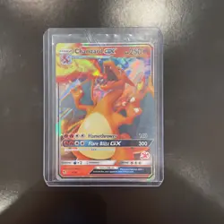 Pokemon TCG Charizard GX Holo Ultra Rare Card Hidden Fates 9/68 - Image 1