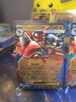 Pokemon TCG Mega Evolutions Lucario Ex Bundle NM Near Mint - Image 2