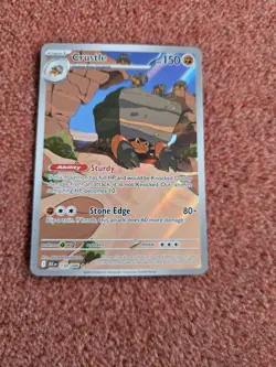 Pokemon TCG Crustle 130/086 Illustration Black Bolt, Near Mint/Mint (NM/M) - Image 1