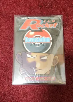 Pokemon TCG 1999 | Team Rocket Theme Deck | WOTC | New and Sealed | Devastation - Image 1