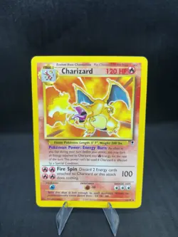Pokemon Charizard 3/110 Deck Exclusives Rare Regular 120 HP CREASE DAMAGE - Image 1