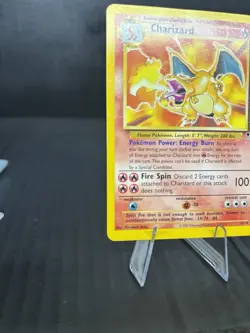 Pokemon Charizard 3/110 Deck Exclusives Rare Regular 120 HP CREASE DAMAGE - Image 2