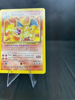 Pokemon Charizard 3/110 Deck Exclusives Rare Regular 120 HP CREASE DAMAGE - Image 3