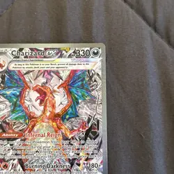 Pokemon TCG Charizard EX Obsidian Flames 223/197 Near Mint Condition Sir - Image 4