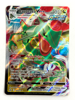 Pokemon TCG Rayquaza VMAX 101/159 Holo SWSH: Crown Zenith - Image 1