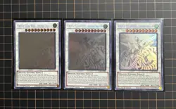 Crystal Clear Wing Synchro Dragon Ghost Rare LED8-EN005 (Set Of 3 - Play Set) - Image 1