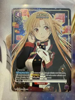 Asuna (033) (R*) - UEX06BT/SAO-2-033 Rare 1 Star FOIL Union Arena NM/MINT - Image 1