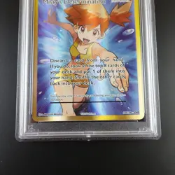 PSA 10 Misty's Determination 108/108 Pokemon Evolutions Holo Graded Card - Image 3