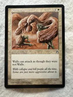 MTG - Rolling Stones - Never Played! - Stronghold - NM+ - Rare - EN - Reg - Image 1
