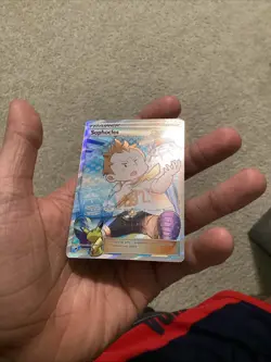 2017 Pokemon, S&M Burning Shadows, #146/147 Sophocloes, Full Art Holo Rare LP - Image 4