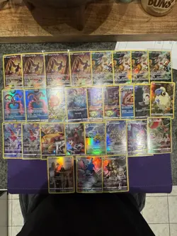 POKEMON GALARIAN GALLERY LOT OF 28 CARDS NM CROWN ZENITH SWSH SETS - Image 1