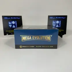 Pokemon TCG Mega Evolution Pokemon Center Lucario ETB Factory Sealed New - Image 3