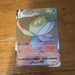 Pokemon Celebi VMAX Secret Rare Full Art Holo 199/198 Chilling Reign 310 HP - Image 1