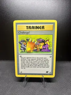 Pokemon TCG Trainer Challenge! 74/82 Uncommon Team Rocket Regular - Image 1